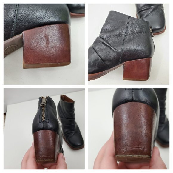 Korkease Booties 7 M Kissel Boot Leather Black Bro - Picture 4 of 8